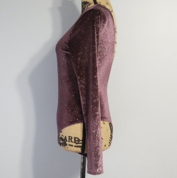 Victoria's Secret Sport Glitter Velvet Bodysuit - Picture 5 of 7